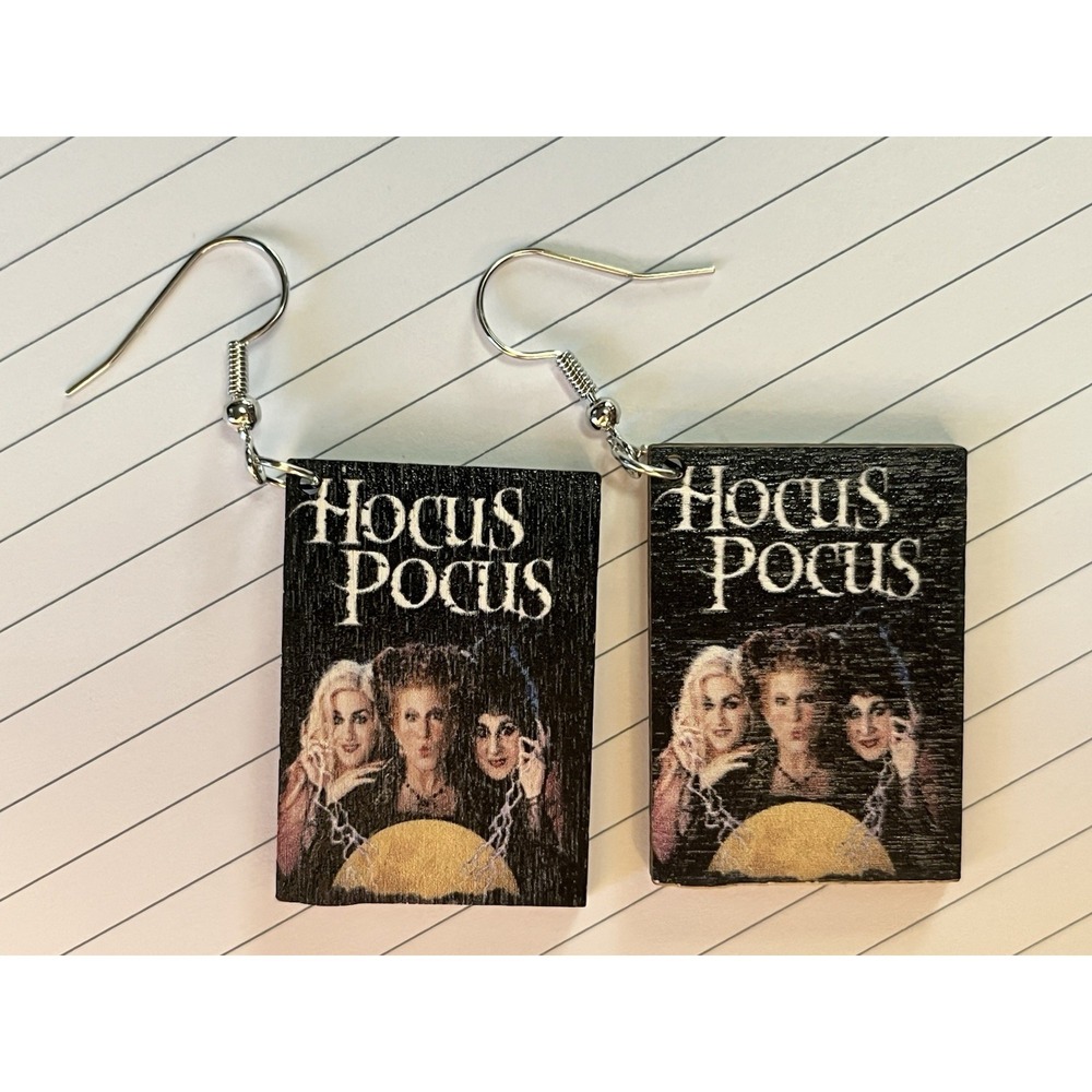 Hocus Pocus Halloween Dangle Earrings‎